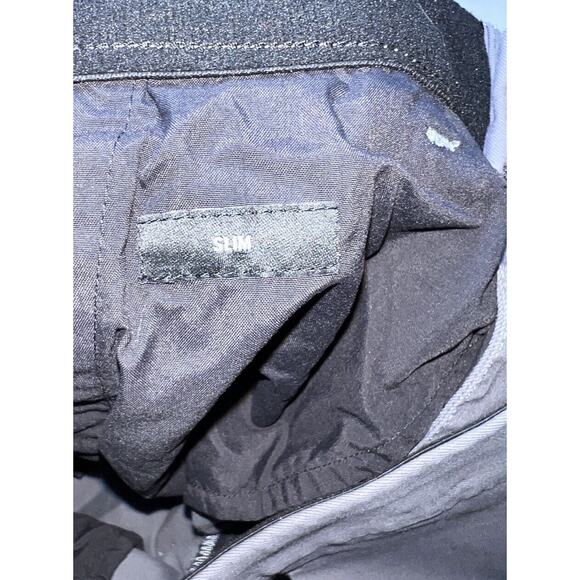 Bonobos Slim Pants Men's Size 35x30 Gray Straight Leg Chino Cotton Flat Front - Picture 10 of 16